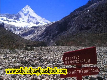 Rutas al Nevado Caras y Artesonraju